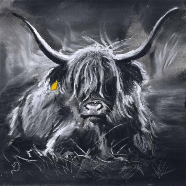 Coo with a Yellow Earring