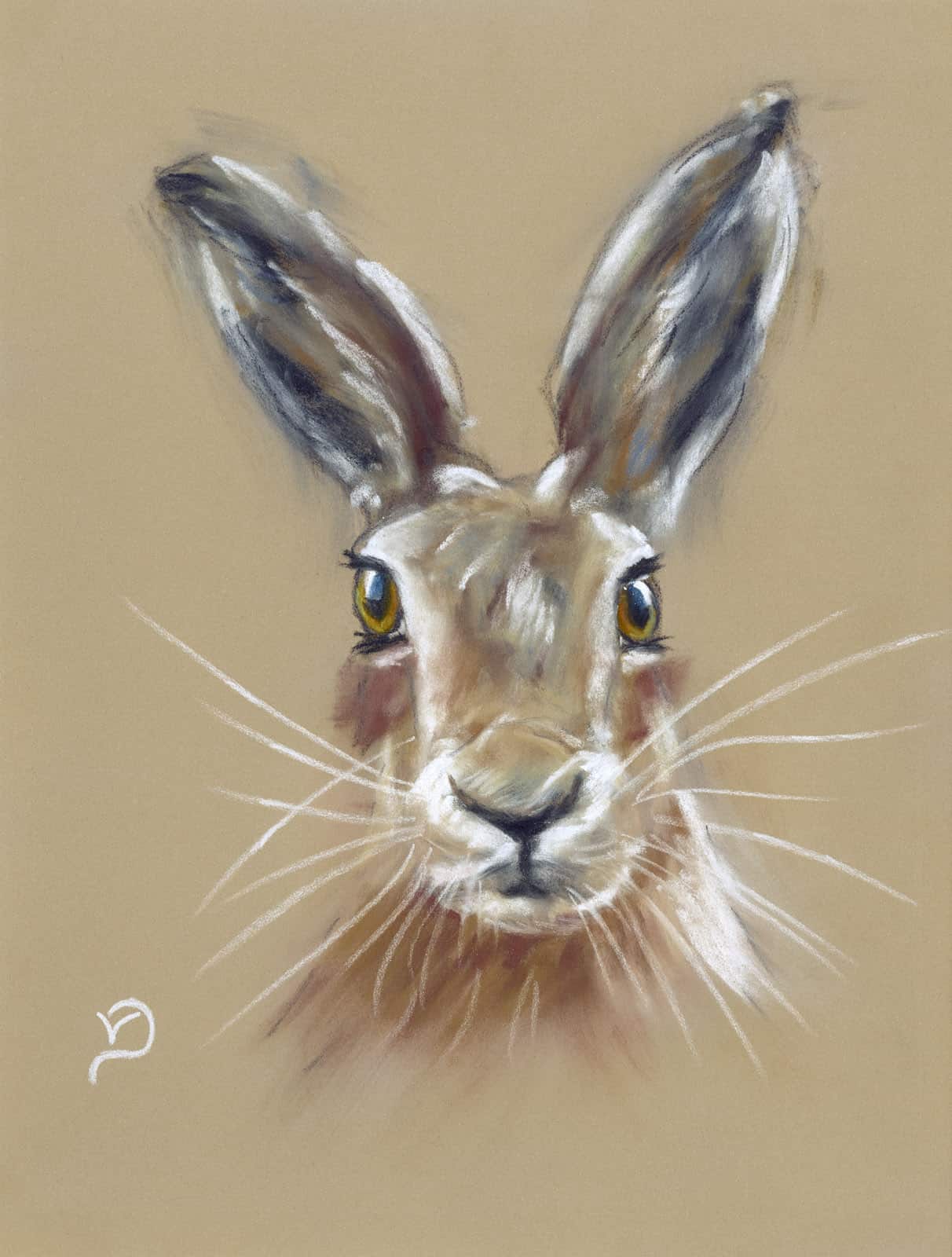 Abstract Hare by Vicki Davidson