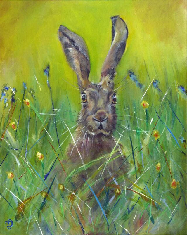 Meadow Hare Prints