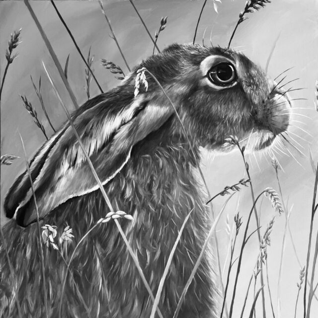 In The Grass - monochrome edition